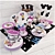 Mickey Mouse Kids' Dish Set 3D model small image 1