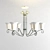 Rustic Charm: Uttermost Chandelier 3D model small image 1