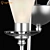 Elegant Torica Lightstar Chandelier 3D model small image 2