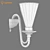 Elegant Torica Lightstar Chandelier 3D model small image 3