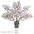 Elegant Floral Vase Collection 3D model small image 1