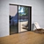 Schuco PD 2A Sliding Door - Sleek and Automatic 3D model small image 2