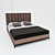 Frato Nantes Bed: Sleek and Sophisticated 3D model small image 2