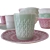 Elegant Utensil Set: Cups, Plates, and Bowls from IKEA 3D model small image 2