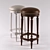 Modern Bar Stool with Archive-Inspired Design 3D model small image 1