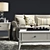 Elegant Tawny Sofa Set 3D model small image 2