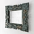 Baroque Square Mirror - Elegant Home Decor 3D model small image 2