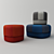 Circus Pouf: Playful and Versatile Seating 3D model small image 1