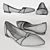 Elegant Women's Shoe Collection 3D model small image 2