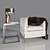 Modern Italian Furniture Set by Natuzzi 3D model small image 1