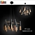 Elegant 13-Light ST Luce Chandelier 3D model small image 1