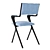 Elegant Vienna Carver Chair 3D model small image 2