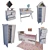 CorLiving Kids Bedroom Set 3D model small image 2