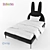 Zaya Bed: Stylish and Practical 3D model small image 1