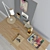 LILLASEN Desk: Elegant Workspace with Decor 3D model small image 3