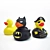 Quacktastic Set: Classic, Batman, Pirate 3D model small image 1