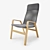 Sleek & Stylish IKEA Armchair 3D model small image 1