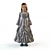 Festive Children's Dress 3D model small image 1