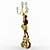 Moorish Torch Floor Lamp 3D model small image 1