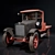 Vintage International Truck 1920 3D model small image 1