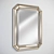 Elegant Corner Mirror - Gramercy Home 3D model small image 1