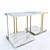 Sleek Harry Side Table 3D model small image 1