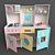 Sweet Treats Kids Kitchen: Realistic Design, Durable Wood Construction 3D model small image 2