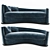 Luxury ASCENSION LATORRE FLOFA Sofa 3D model small image 1