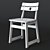 Tajá Chair: Brazilian Outdoor Elegance 3D model small image 3