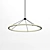 Ethereal Halo Pendant Light 3D model small image 1