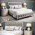 Eternal Glamour Pearl Bed 3D model small image 1
