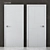 Classen Linea B: Modern Doors in 2022x818mm Size 3D model small image 1