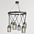 Elegant Citizen Chandelier Set 3D model small image 2