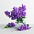 Lilac Jar Bloom 3D model small image 1