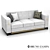 Luxury Italian Design: BRUNO ZAMPA Avantgarde Sofa 3D model small image 1