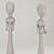 Exquisite Ethnic Wood Statue 3D model small image 2