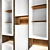Modern Decorative Shelf Stand 3D model small image 3