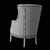 Bali Hai Rum Beach Chair - Ultimate Relaxation 3D model small image 3