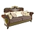 Frandiss Collection D Sofa 3D model small image 2