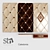 STN Ceramica Caledonia: Stylish Spanish Bathroom Tiles 3D model small image 1