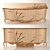 Frandiss Collection A Sideboard 3D model small image 1