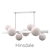 Sleek and Stylish Hinsdale Linear Suspension 3D model small image 1