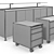 Efficient Office Storage Solutions 3D model small image 3