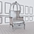 Elegant Wellington Chair 3D model small image 3