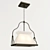 Elegant Metal Pendant Lights 3D model small image 2