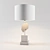 Elegant Gold Table Lamp 3D model small image 3