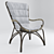 Elegant Monet Chair: Exquisite Details & Delicate Design 3D model small image 1