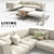 Rod and Upland: Contemporary Seating Set 3D model small image 1