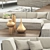 Rod and Upland: Contemporary Seating Set 3D model small image 2