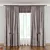 Elegant Modern Curtain Design 3D model small image 2